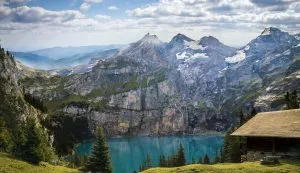 montagne lac