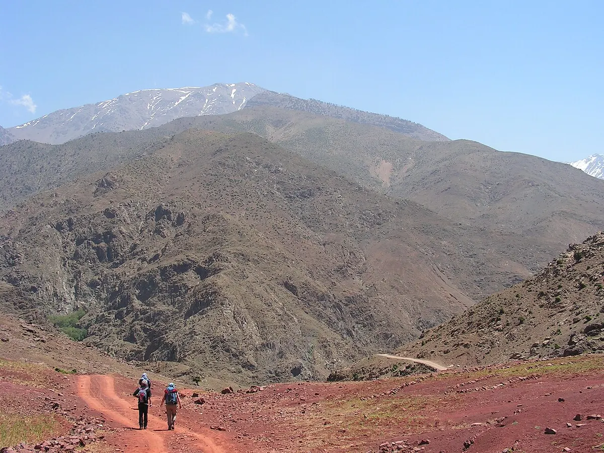 Une randonnée au Maroc